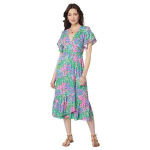 Lilly Pulitzer Dresses Lilly Pulitzer Juliet Ruffle Midi Dress